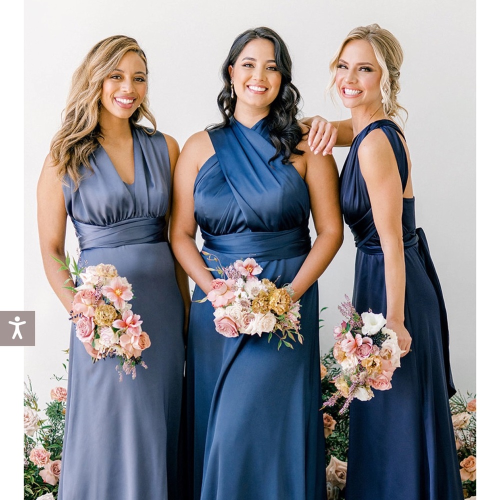 Revelry Bridesmaid Dress - Devan/champagne gold